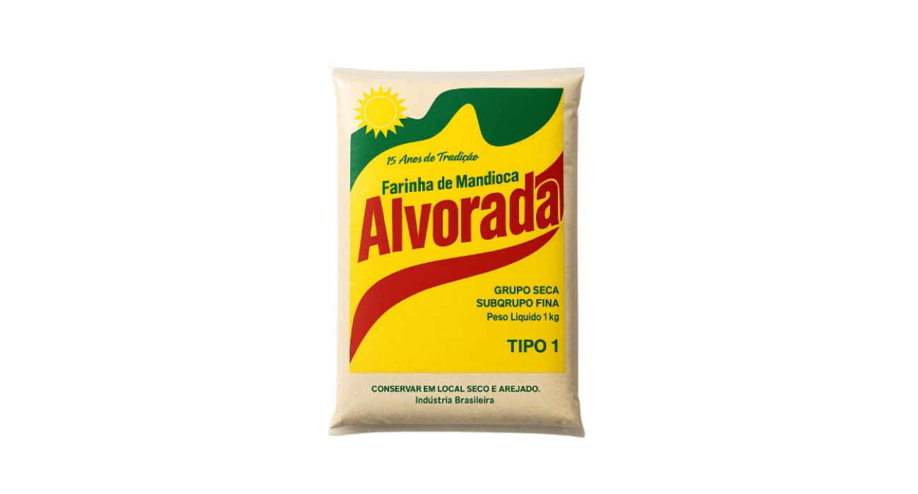 Farinha de Mandioca 1kg