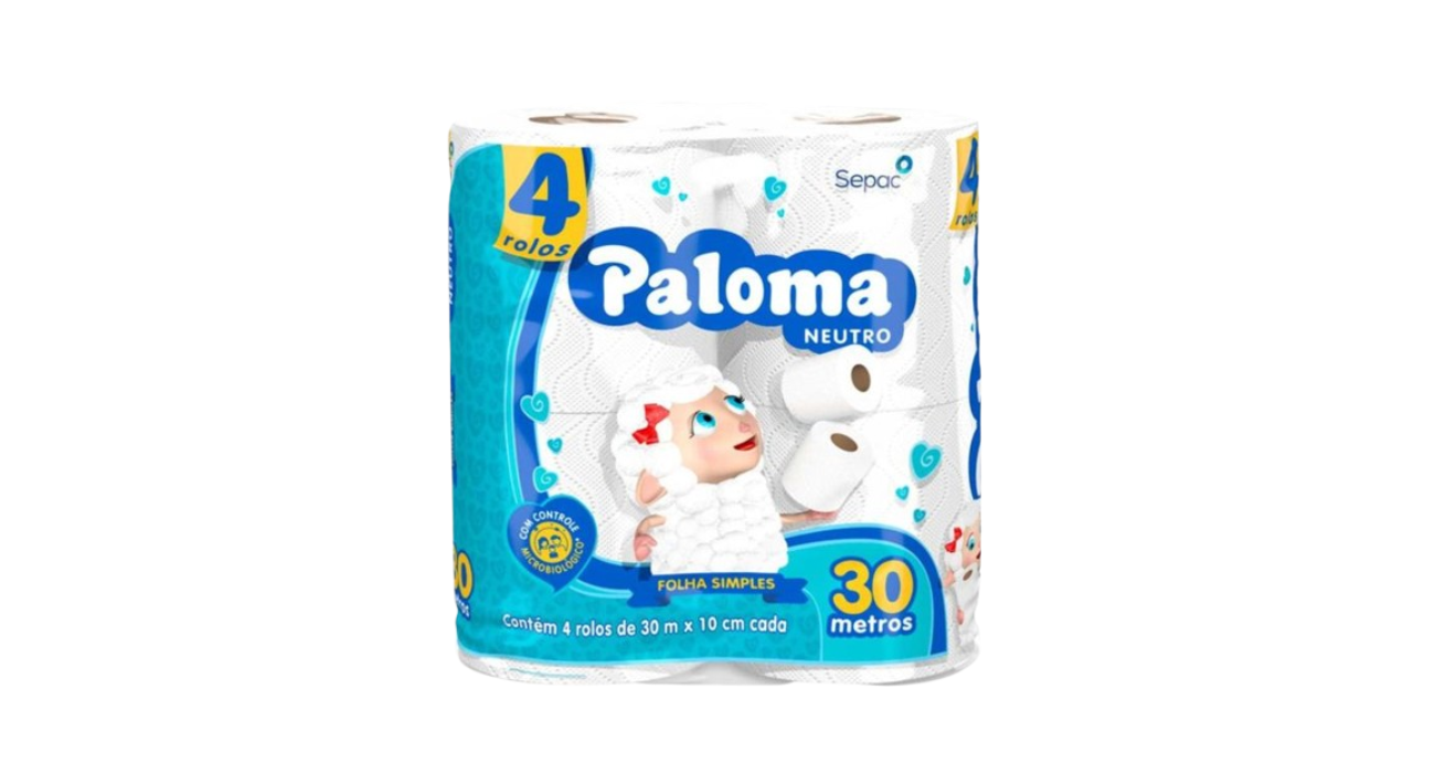 Papel Higiênico 4x30